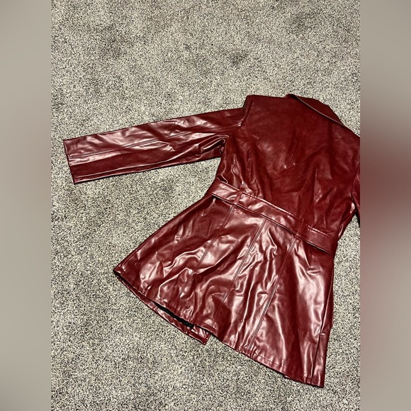 Paris Blues Outwear Burgundy Women Jacket size (M) in EXCELLENT CONDITIONS!! - Picture 8 of 11
